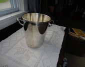 Vintage Silver Plate Ice Bucket