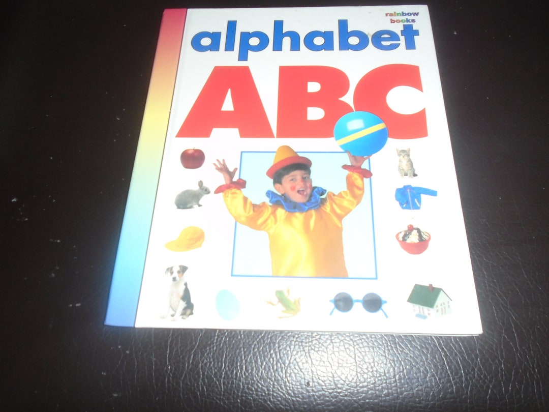 Alphabet ABC Rainbow Books Hardcover Photography by George