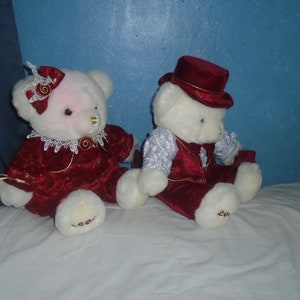 Vintage 2002 Keepsake Memories Bears Set of Two Limited Edition image 4