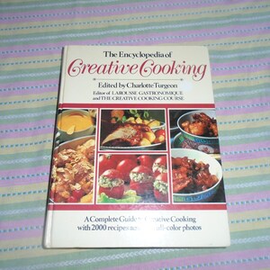 The Encyclopedia of Creative Cooking Edited by Charlotte Turgeon - Etsy