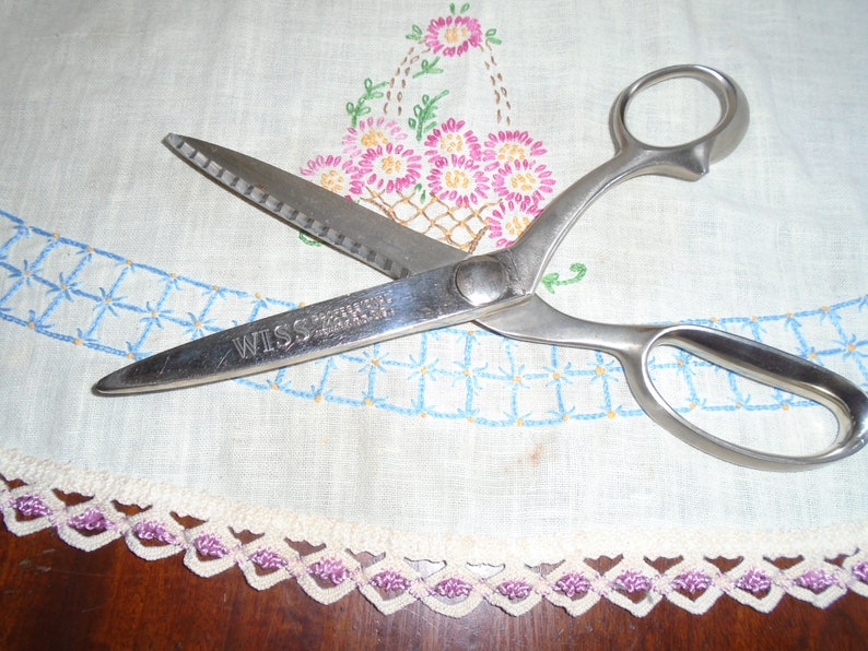 Wiss Professional Pinking Scissors Shears Model AA Etsy