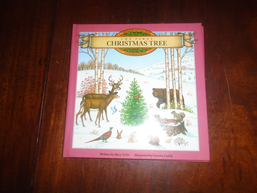 The First Christmas Tree Pop up Book Treasury Collection Etsy