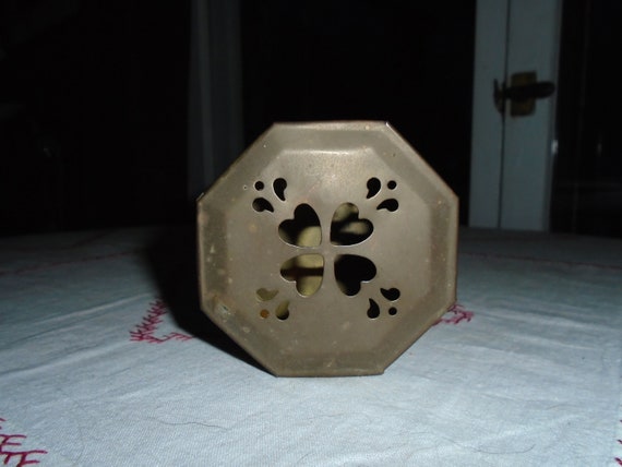 Vintage Brass Heart Trinket Box Made In India - image 2
