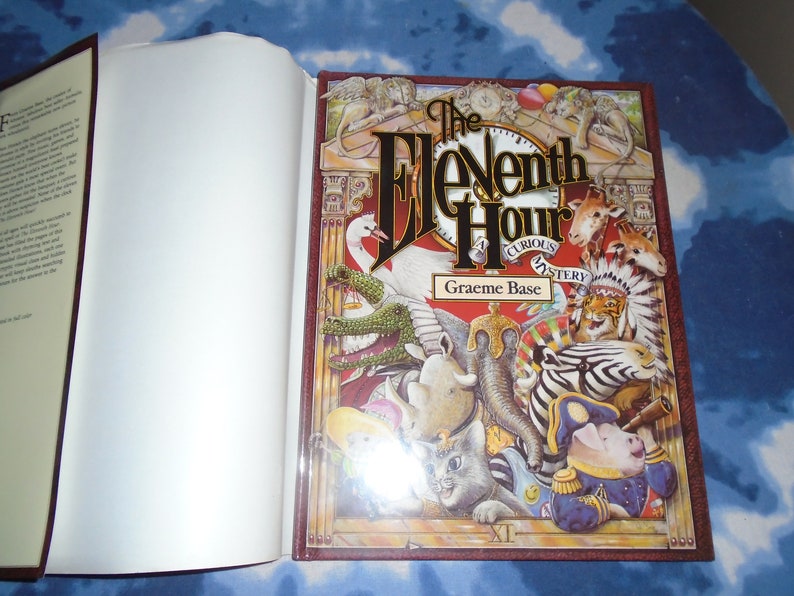The Eleventh Hour A Curious Mystery By Graeme Base Etsy The Eleventh Hour A Curious Mystery By Graeme Base Etsy
