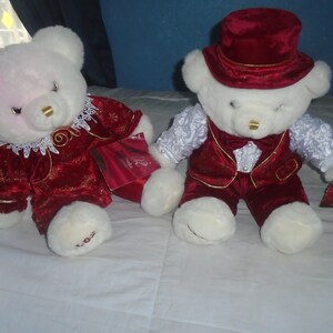 Vintage 2002 Keepsake Memories Bears Set of Two Limited Edition image 7