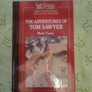 Vintage the Adventures of Tom Sawyer Mark Twain Book Reader's Digest - Etsy