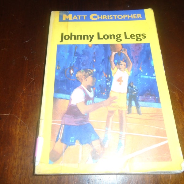 Vintage Paperback Book Johnny Long Legs By Matt Christopher