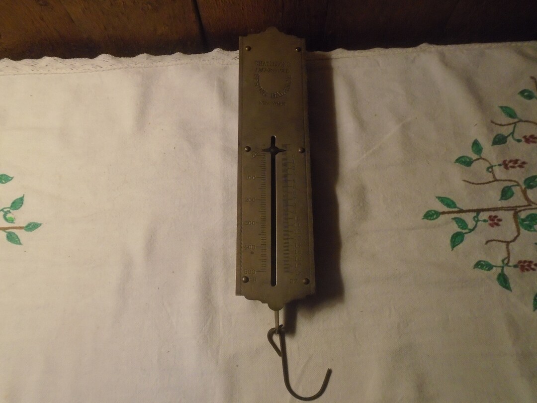 Antique Chatillons Improved Spring Balance Cotton Scale New York 18 ...