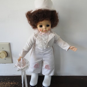 Vintage Brinn's June Calendar Clown Collectible Wedding Doll image 1
