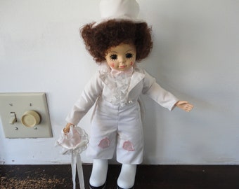 Vintage Brinn's June Calendar Clown Collectible Wedding Doll