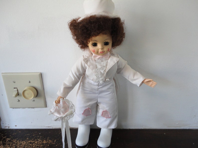 Vintage Brinn's June Calendar Clown Collectible Wedding Doll image 1