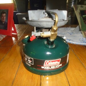 Coleman 508A Single Burner Camping Cook Camp Stove Zebco