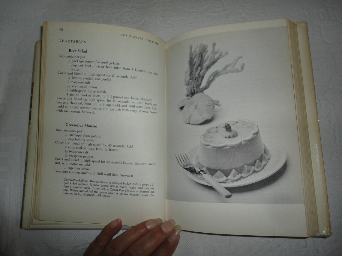 The Blender Cookbook by Ann Seranne and Eileen Gaden Vintage Etsy