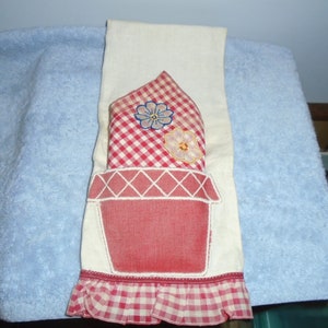 Vintage Flower Pot Pocket Kitchen Towel Pot Holder - Etsy