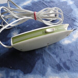 Vintage Sears Electric Scissors: Avocado Green Craft Tool bild 5
