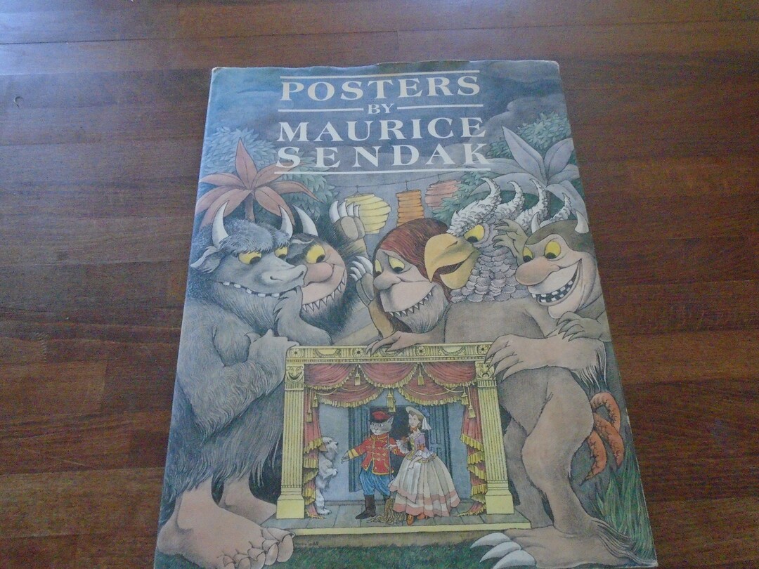 Posters by Maurice Sendak First Edition Hardcover Art Book Etsy