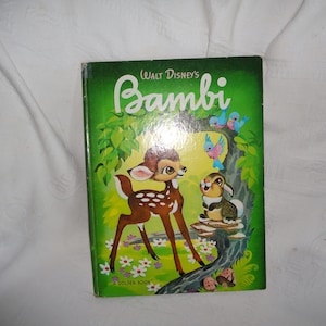 Walt Disney&#39;s Bambi A Golden Book Adapted By Melvin Shaw
