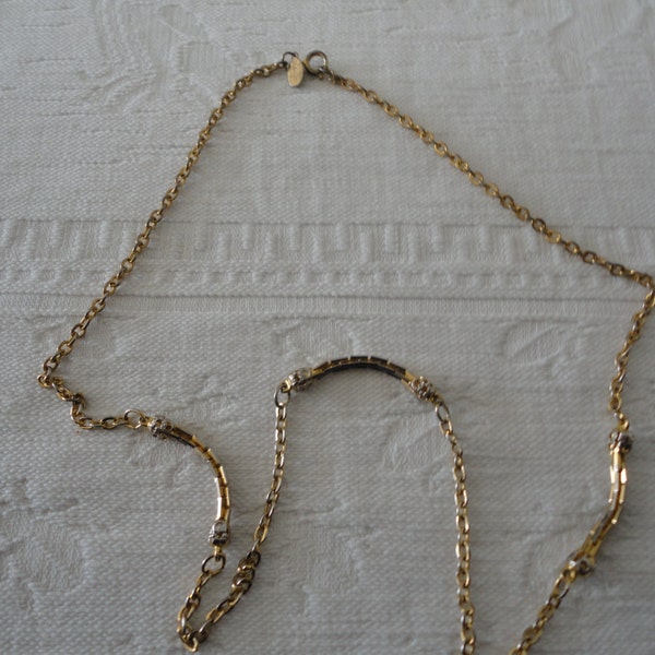 Park Lane Gold Tone Necklace Vintage Ladies Gift