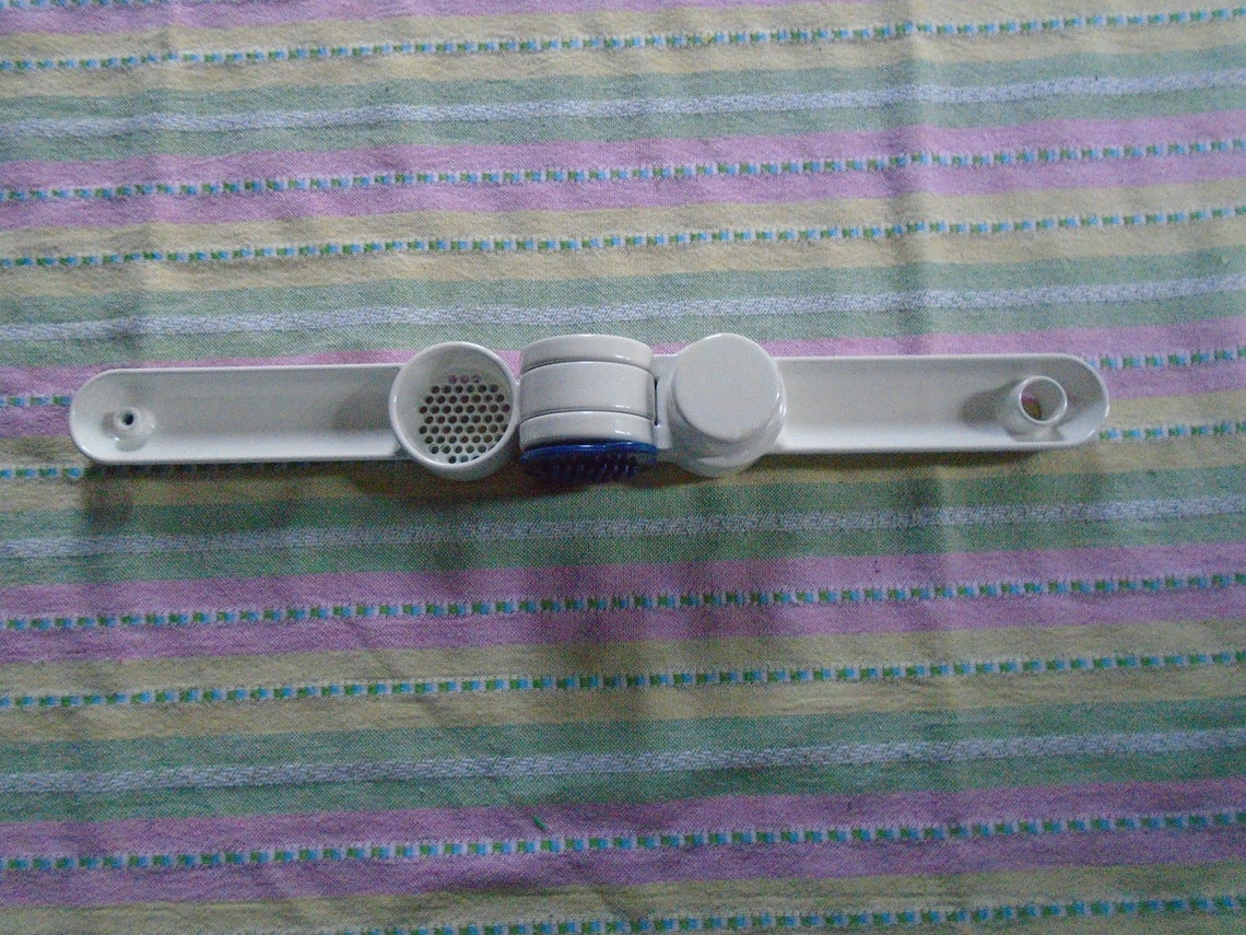 Vintage Tupperware Garlic Press Mincer Crusher White Enamel Etsy