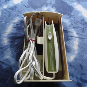 Vintage Sears Electric Scissors: Avocado Green Craft Tool bild 1