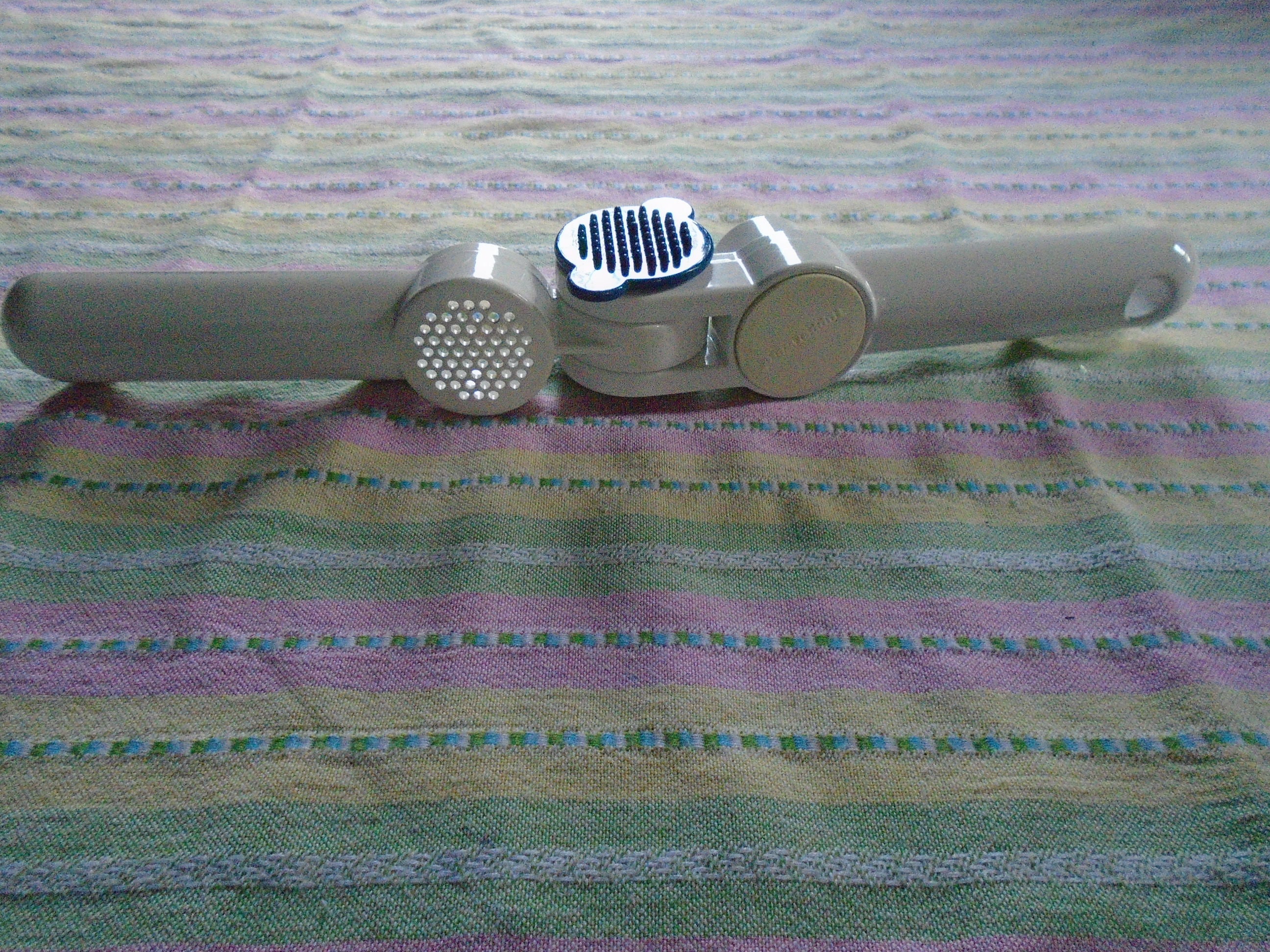 Vintage Tupperware Garlic Press Mincer Crusher White Enamel Etsy