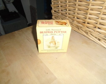 Lot de six histoires vintage Little Treasury de Beatrix Potter