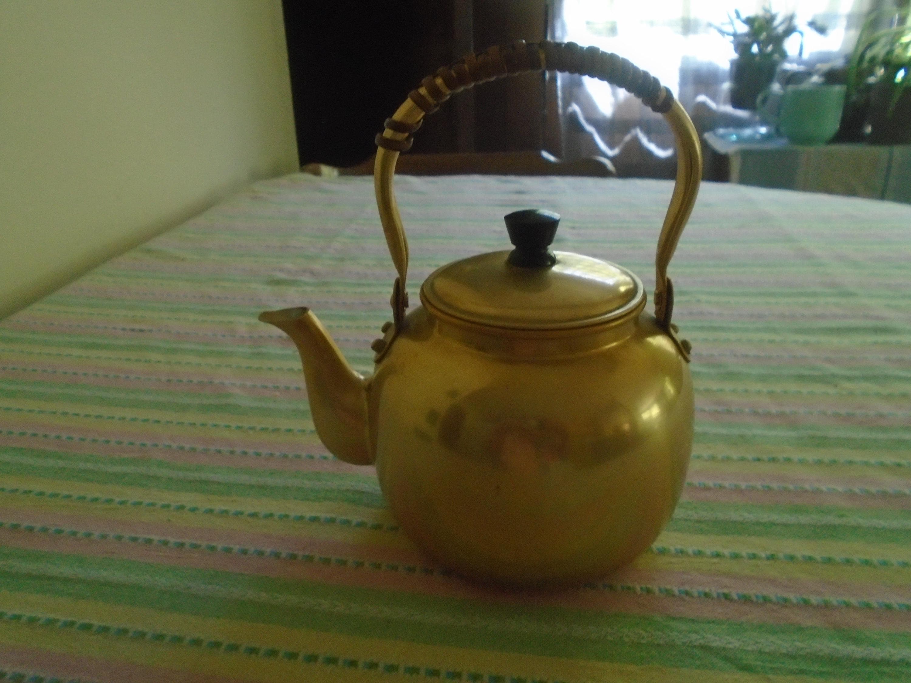 Vintage Aluminum Teapot Made in Japan - Etsy