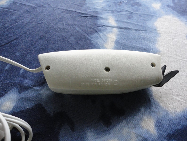 Vintage Sears Electric Scissors: Avocado Green Craft Tool bild 8