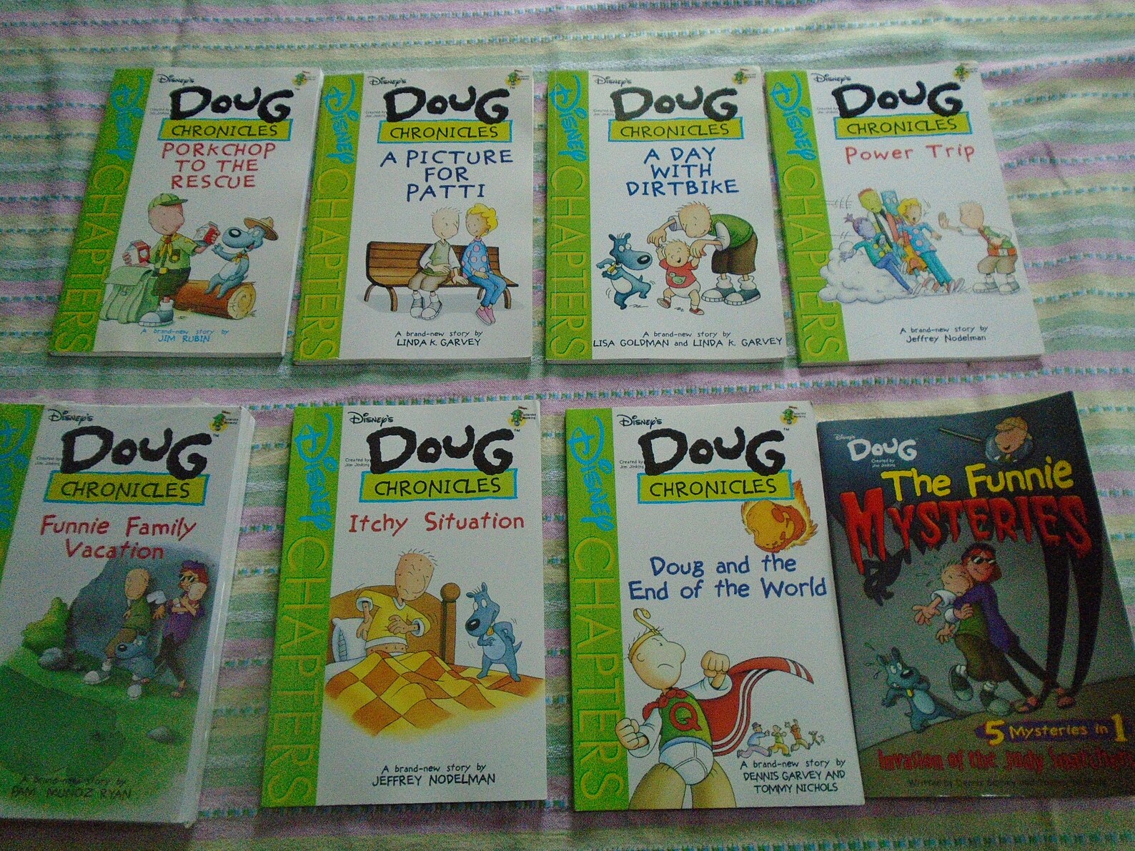 Disney's Doug Chronicles Paperback Books Lot of 11 Created - Etsy