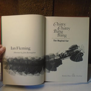 Chitty Chitty Bang Bang the Magical Car Hardcover Book by Ian Fleming