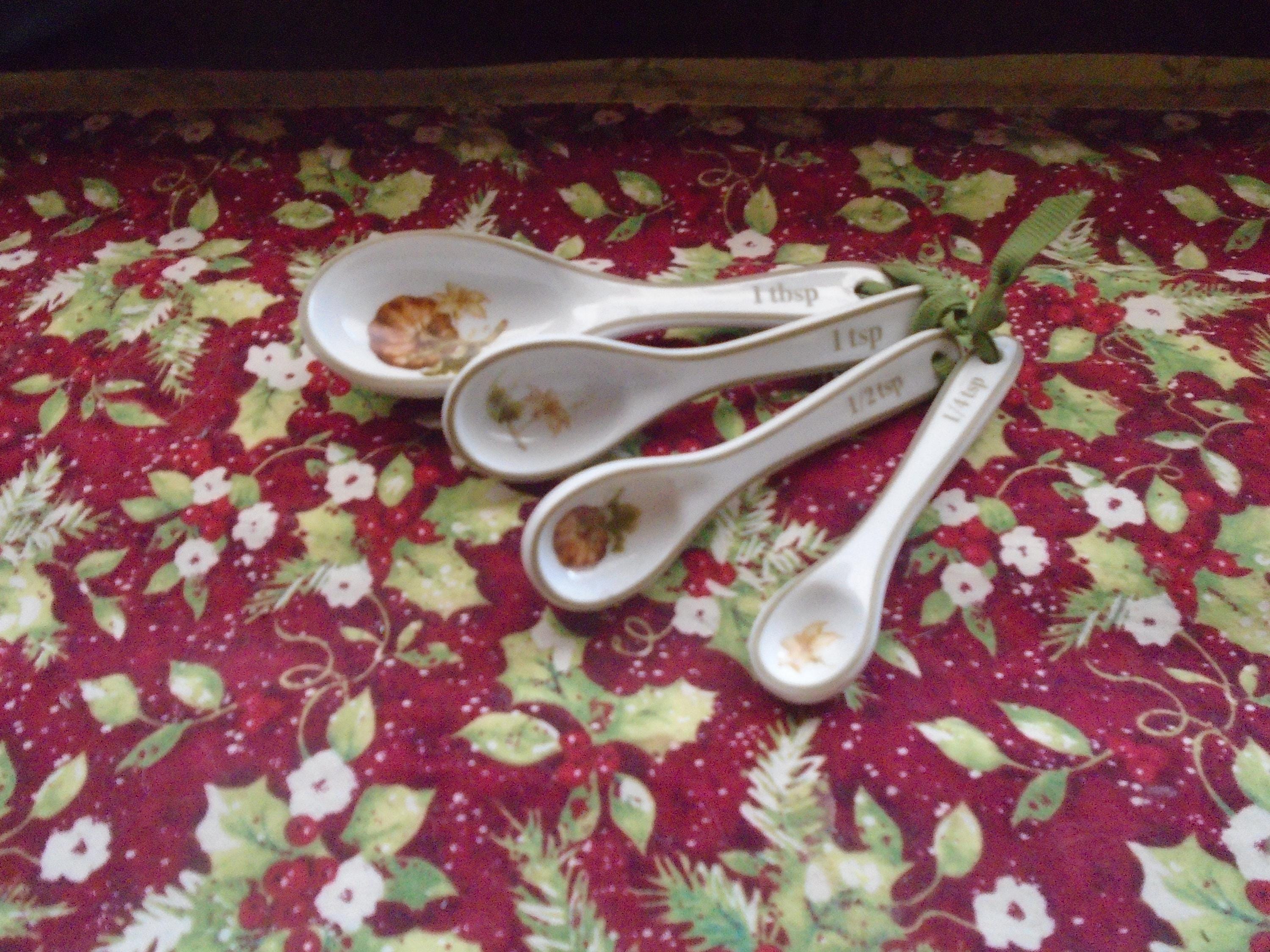 Williams Sonoma Porcelain Botanical Pumpkin Measuring Spoon Set - Etsy