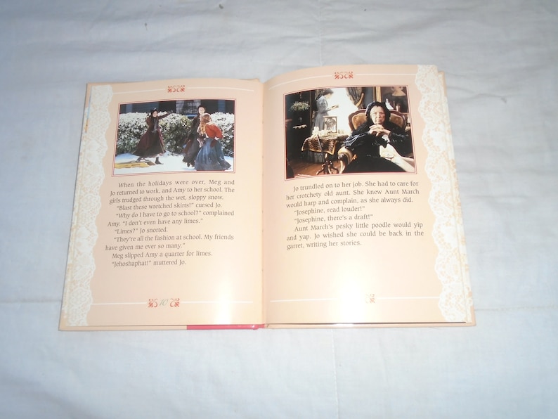 Little Women Hardcover Book Adapted by MJ Carr From the Screenplay By Robin Swicord Based on the Novel By Louisa May Alcott image 4