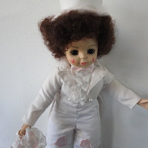Vintage Brinn's June Calendar Clown Collectible Wedding Doll image 3