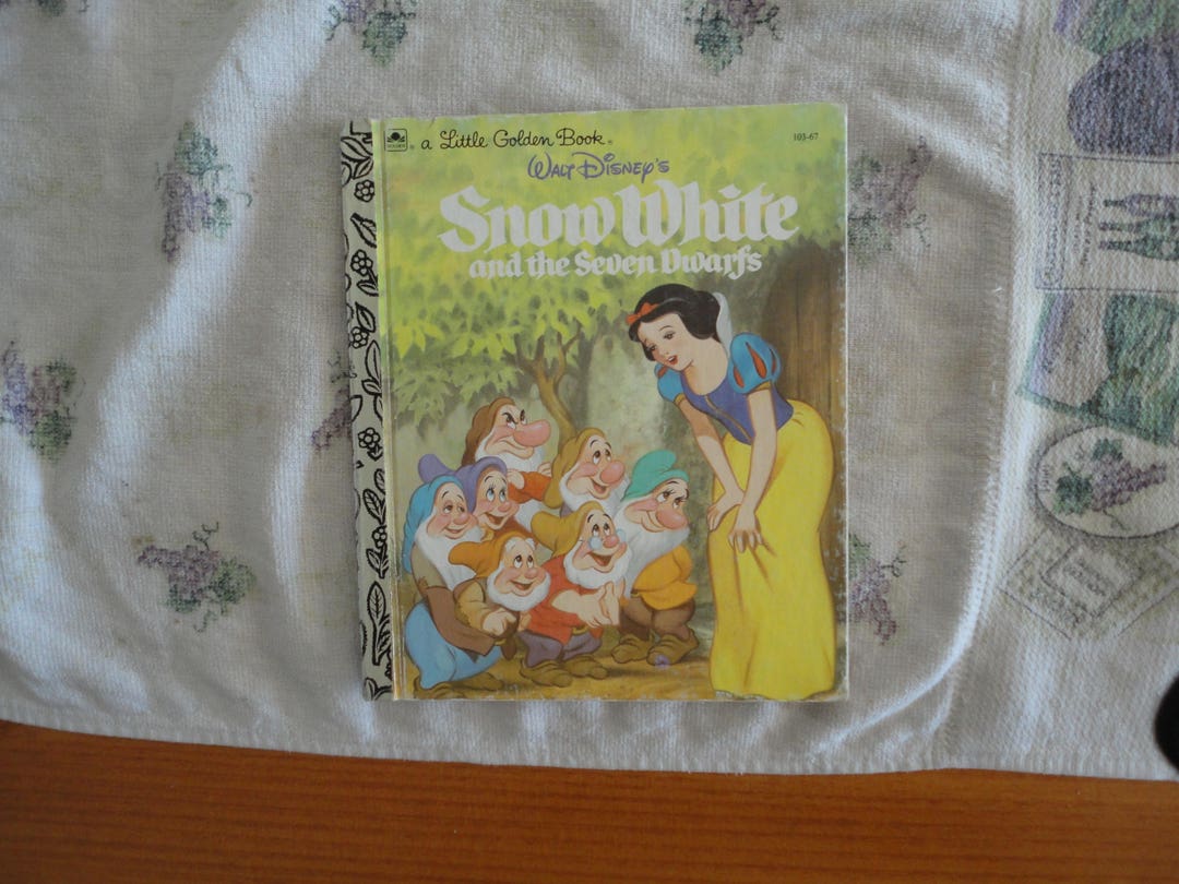 Walt Disney's Snow White and the Seven Dwarfs Little Golden Book ...