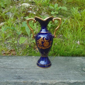 Limoges Castel Vase - Etsy