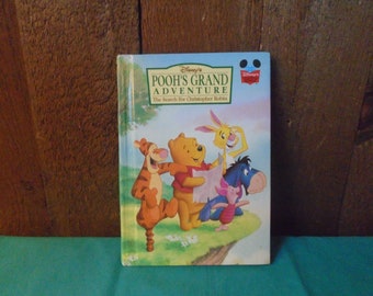 Disney's Pooh's Grand Adventure The Search For Christopher Robin Hardcover Book