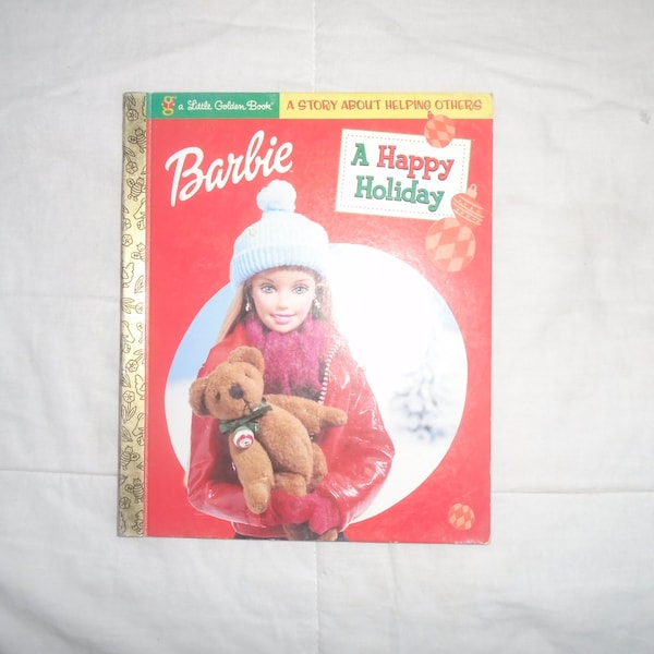 Barbie A Happy Holiday Little Golden Book By Diane Muldrow
