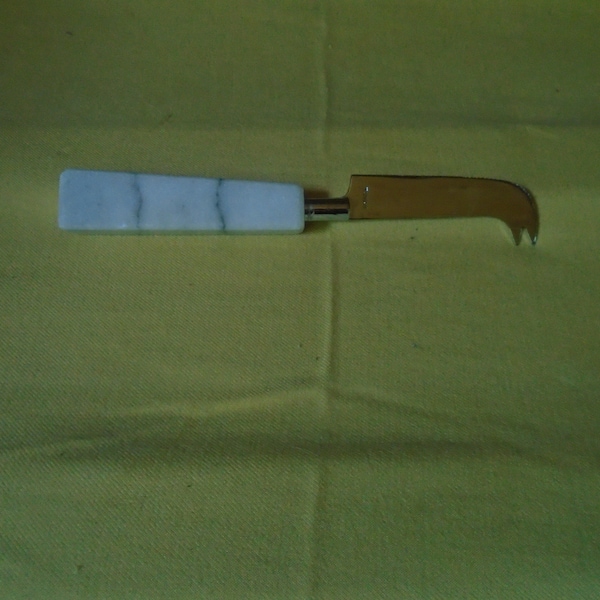Marble Handle Knife Etsy