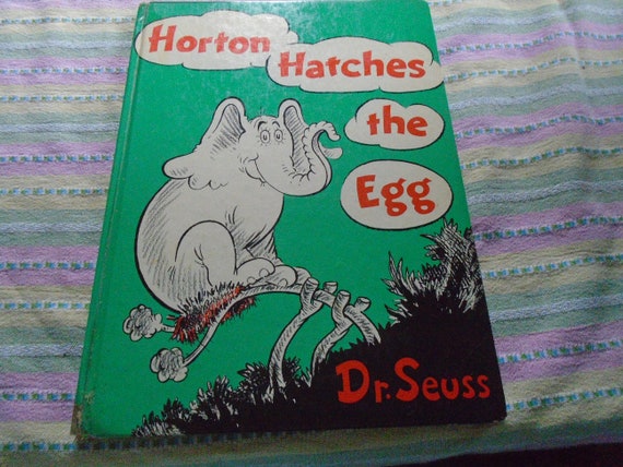 Horton Hatches the Egg by Dr. Seuss Hardcover Book - Etsy