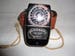 Vintage General Electric Exposure Light Meter With Brown Leather Case Photography Camera Accessory 