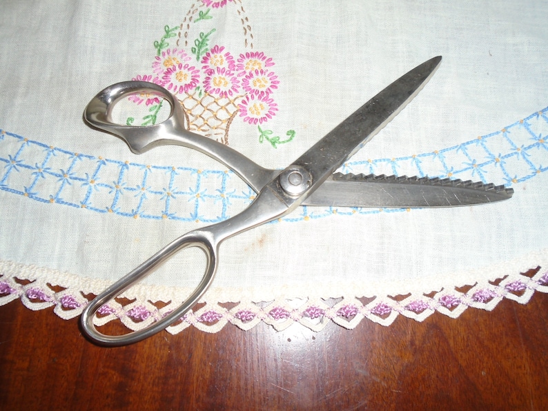 Wiss Professional Pinking Scissors Shears Model AA Etsy