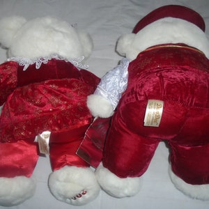 Vintage 2002 Keepsake Memories Bears Set of Two Limited Edition image 8