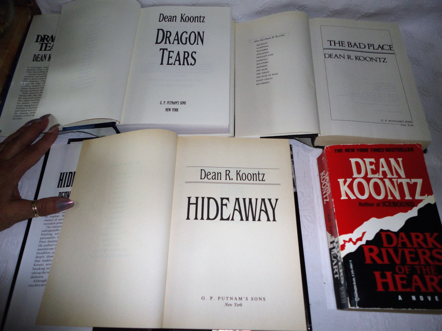 Dean Koontz 30 Book Set: Cold Fire Winter Moon the Good Guy