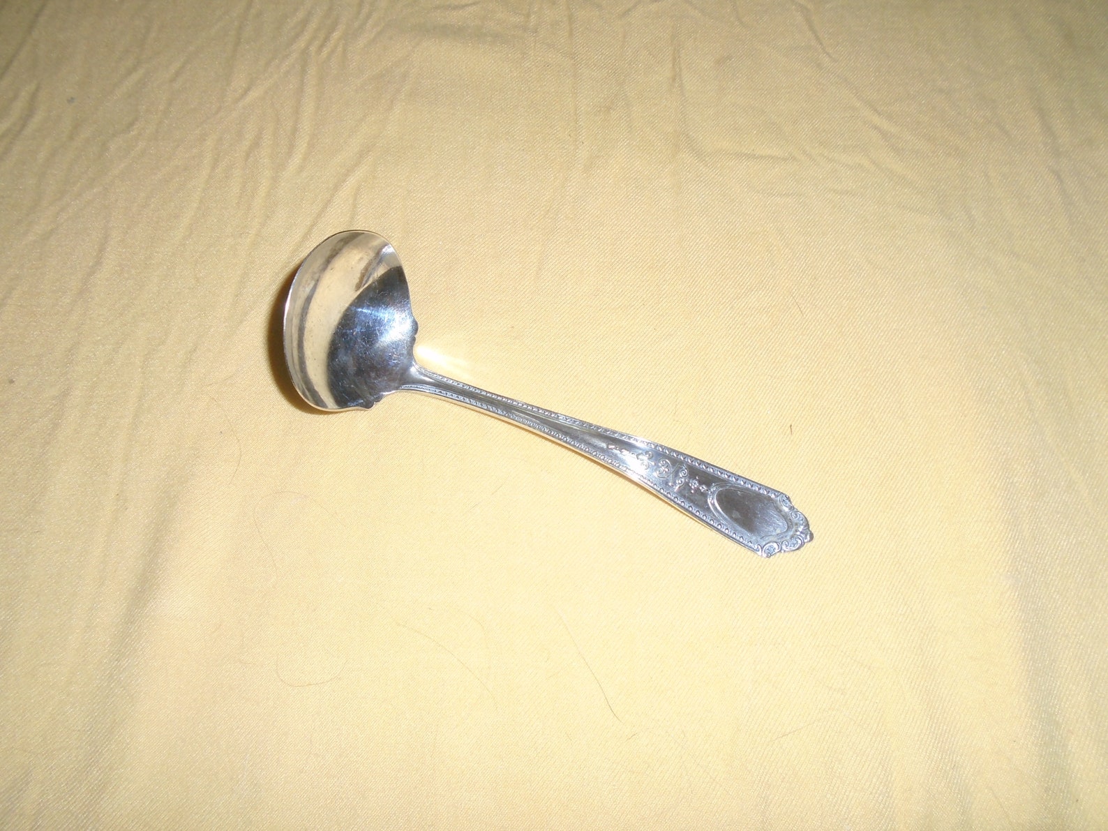 Antique Gravy Sauce Ladle Silver Plate Standard Farmhouse Etsy