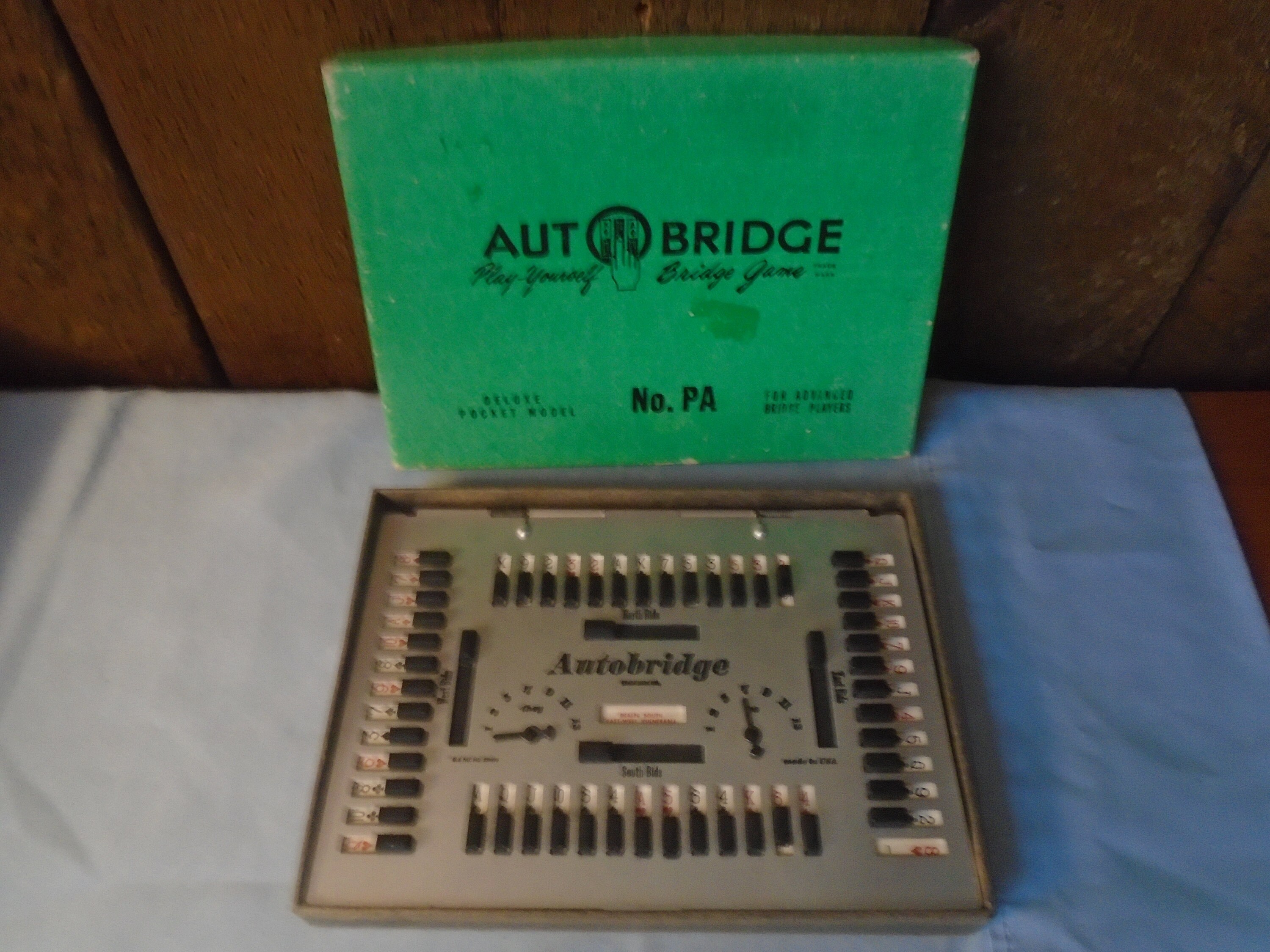 Jeu De Bridge Ancien - Autobridge Pocket Luxury Model - Vintage - Collection