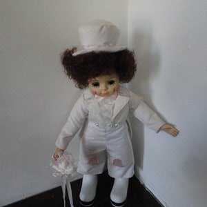 Vintage Brinn's June Calendar Clown Collectible Wedding Doll image 8