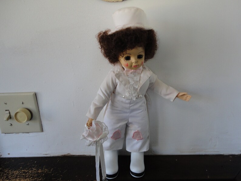 Vintage Brinn's June Calendar Clown Collectible Wedding Doll image 2