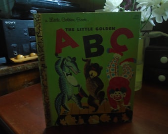 The Little Golden ABC Hardcover Childs Book Forty Fourth Printing