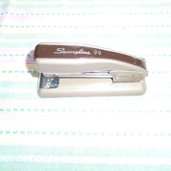 Vintage Swingline 99 Small Brown Stapler