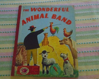 The Wonderful Animal Band Hardcover Book By Frank Luther